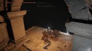 Navigate to the west side's tunnel to find a lever to turn on the lights (Image via FromSoftware)